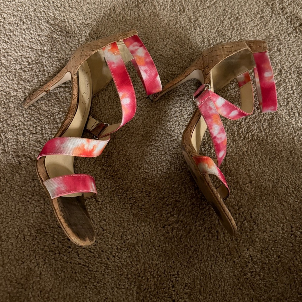 Jessica Simpson Pink Oprieli Heels